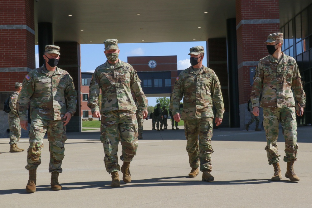 General James McConville visits V CORPS Headquarters