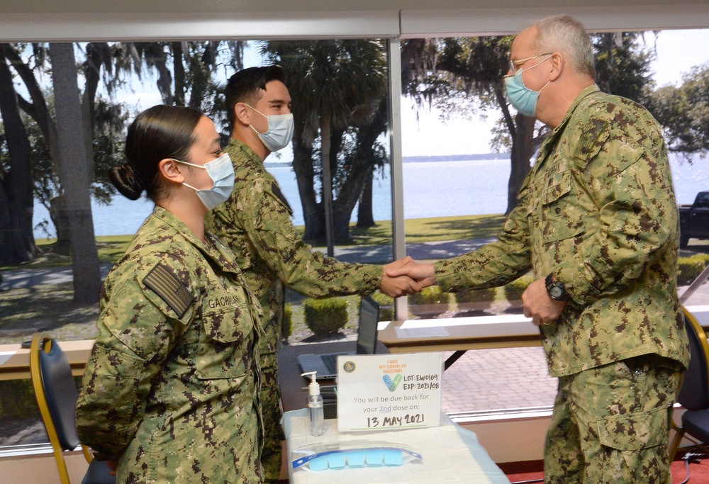 Naval Hospital Jacksonville U.S. Navy Surgeon General Visit