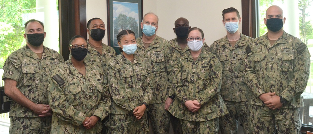 Naval Hospital Jacksonville U.S. Navy Surgeon General Visit