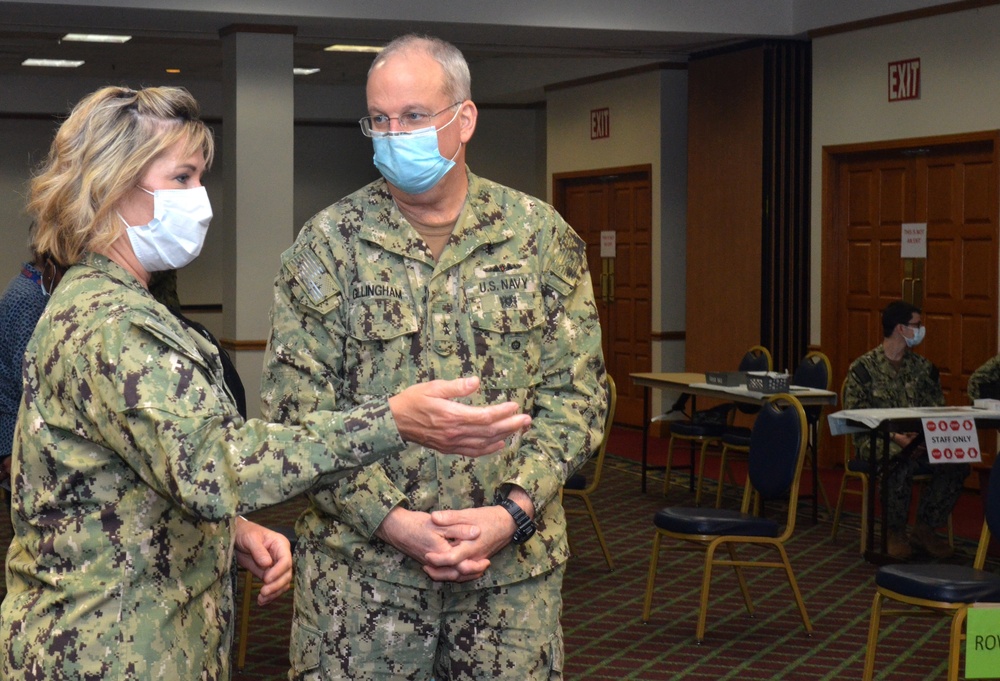 Naval Hospital Jacksonville U.S. Navy Surgeon General Visit