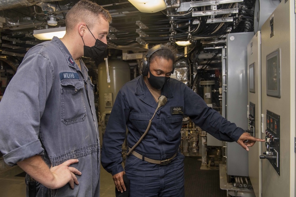 Engineering Aboard USS Charleston