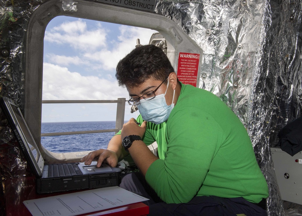 Air Detachment Aboard USS Charleston