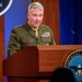 US Central Command holds press briefing