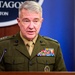 US Central Command holds press briefing