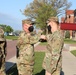 Lt. Gen  Charles Pede visits the 1st Theater Sustainment Command