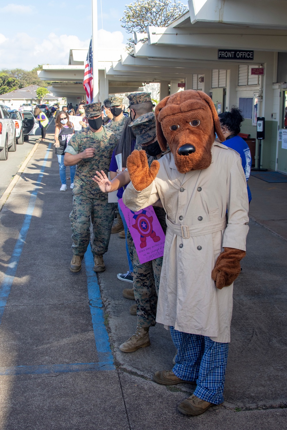 MCB Hawaii CO, parents celebrate Month of the Military Child