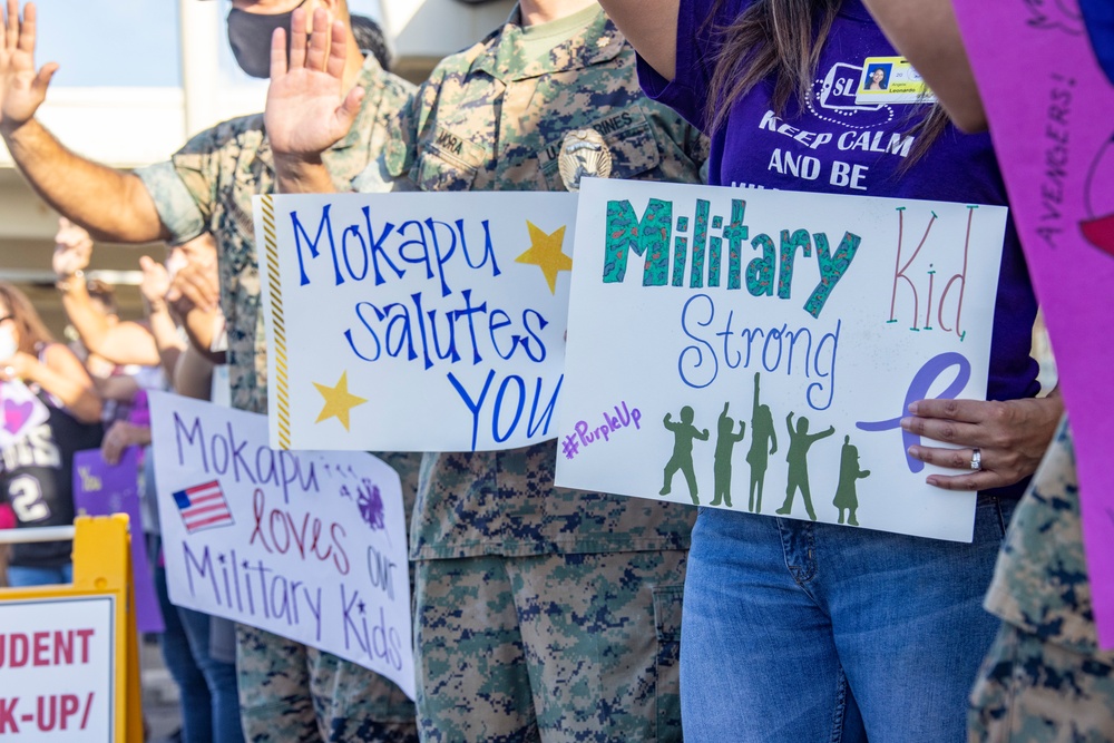 MCB Hawaii CO, parents celebrate Month of the Military Child