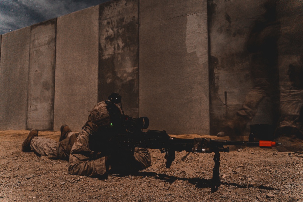 U.S. Marines conduct Assault Support Training at The Combat Center