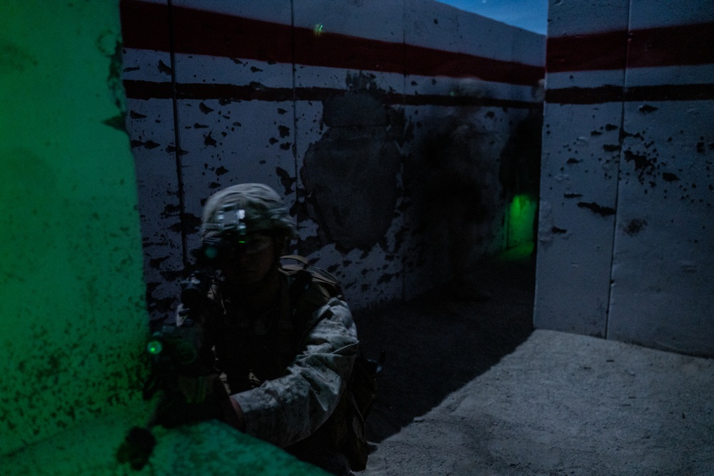U.S. Marines conduct Assault Support Training at The Combat Center