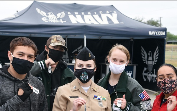 Navy’s Virtual Reality Experience visits Southwest High School during Navy Week