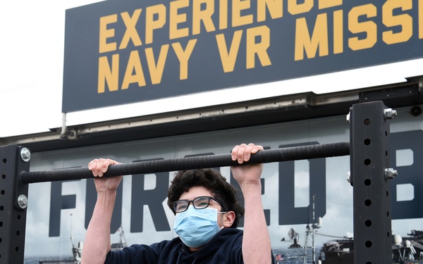 Navy’s Virtual Reality Experience visits Southwest High School during Navy Week