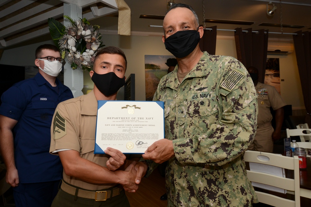 Joint Region Marianas Awards Service Members of the Year