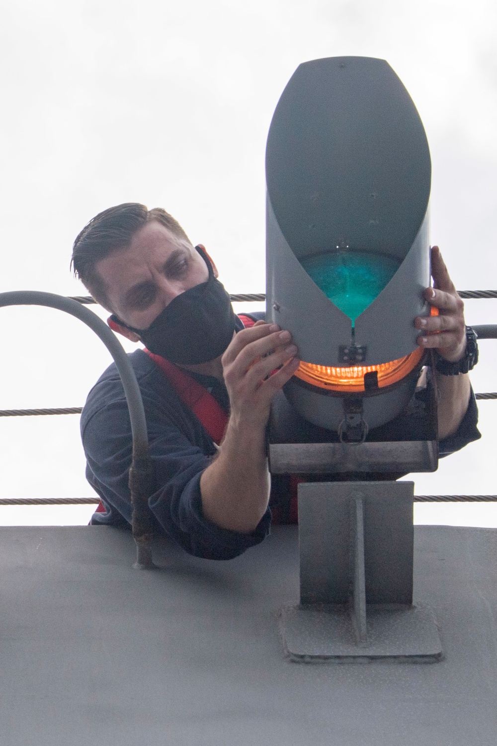 Maintenance Aboard USS Charleston