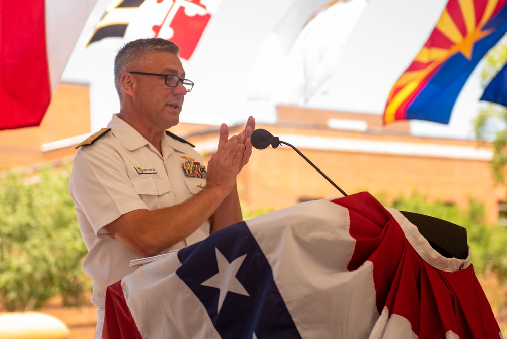 Submarine Squadron 20 Change of Command