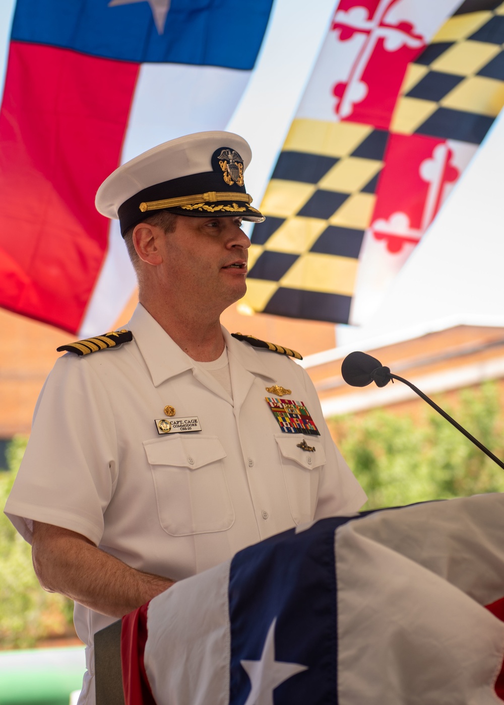 Submarine Squadron 20 Change of Command