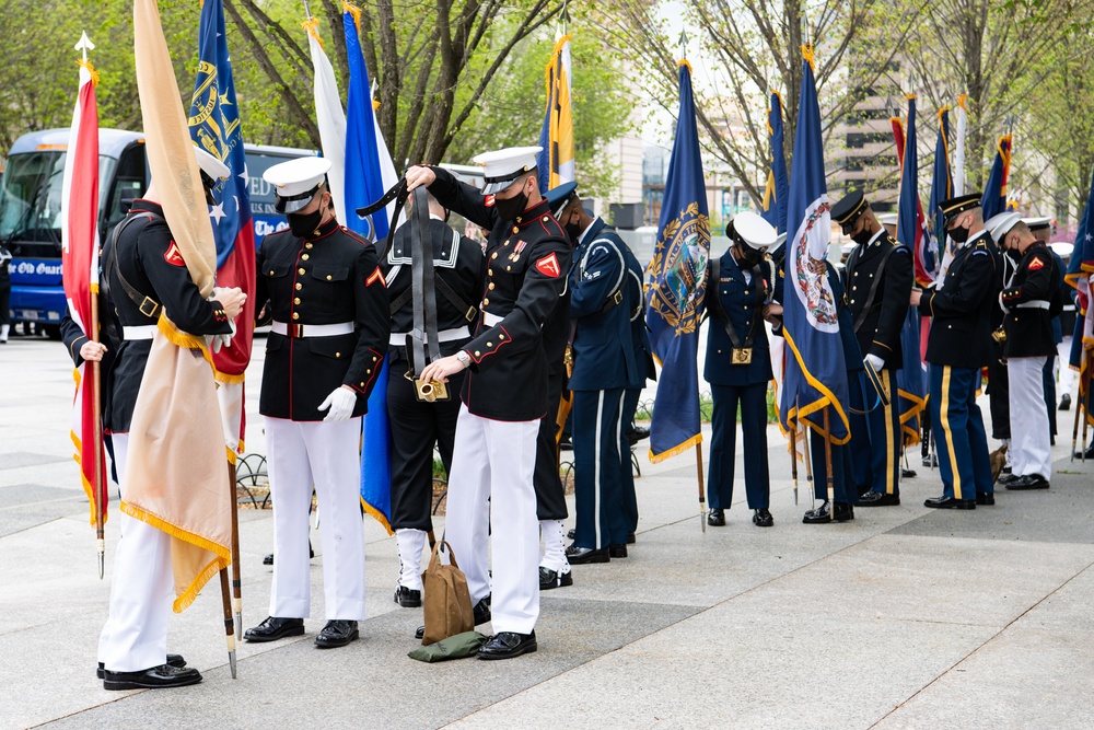 Armed Forces Full Honor Cordon in Honor of the Prime Minister of Japan