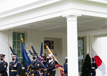 Armed Forces Full Honor Cordon in Honor of the Prime Minister of Japan