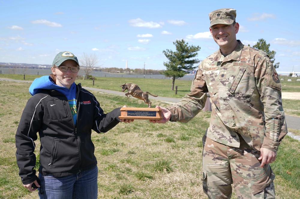 Lt. Heidi D. Lawrenz end of tour at Joint Base Anacostia-Bolling