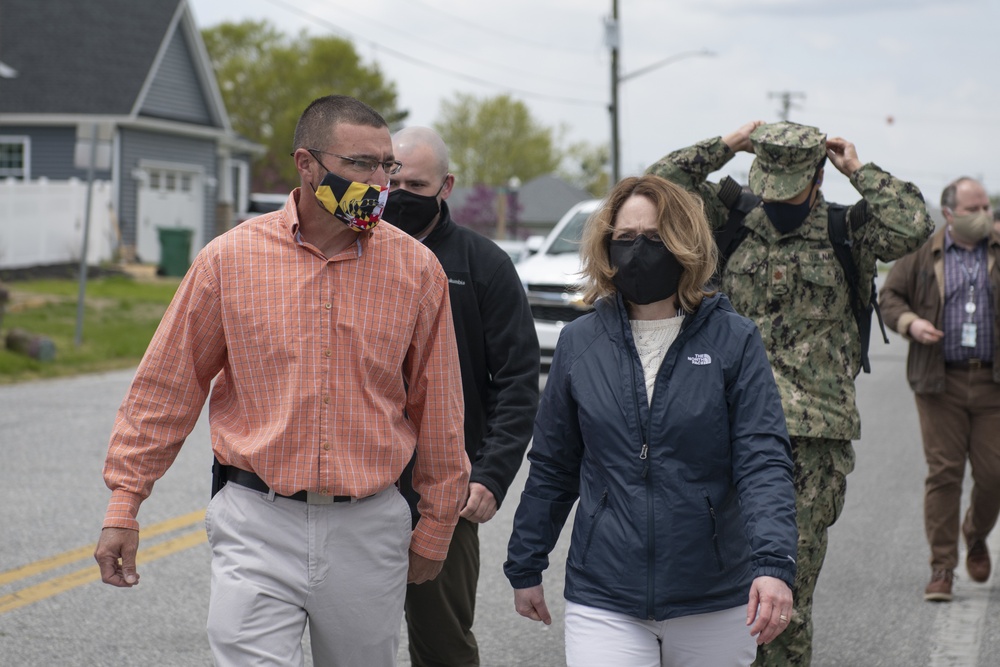 Deputy Secretary of Defense Kathleen Hicks Visits Vienna, MD