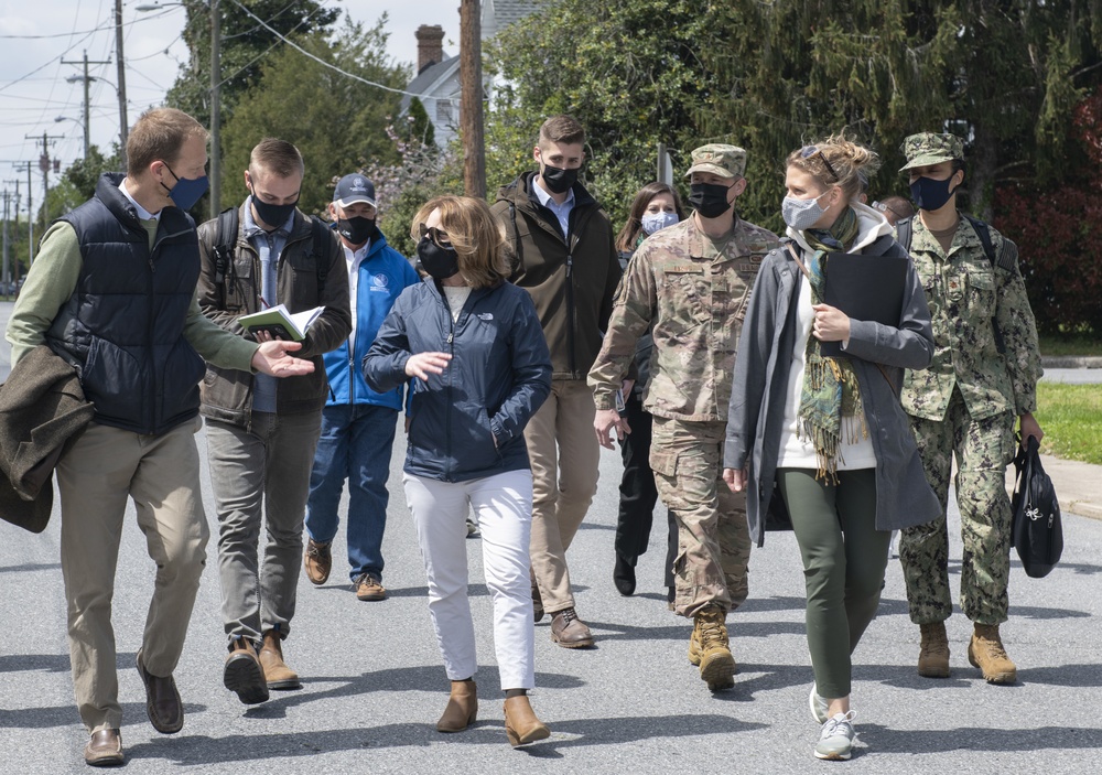 Deputy Secretary of Defense Kathleen Hicks Visits Vienna, MD