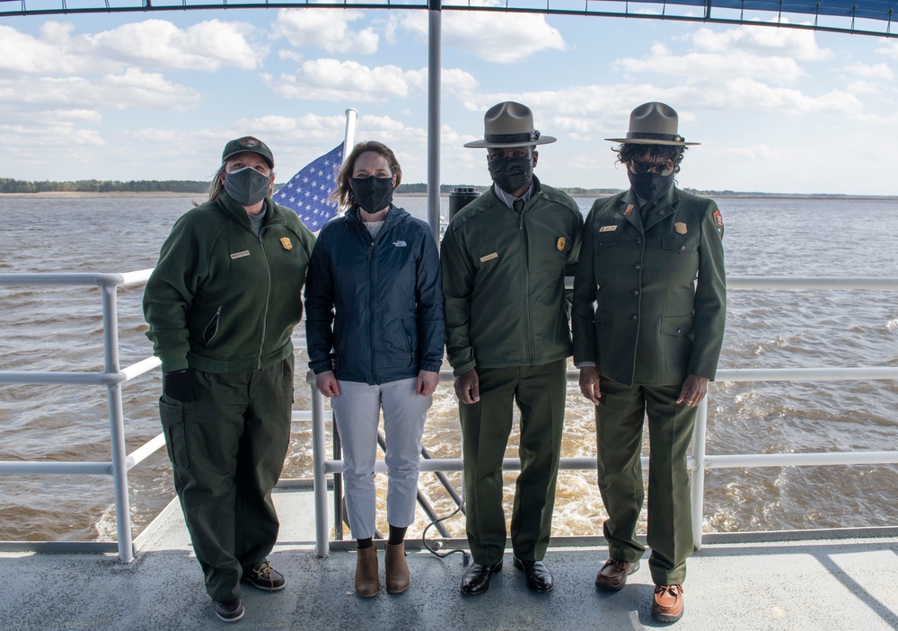 Deputy Secretary of Defense Kathleen Hicks Visits Vienna, MD