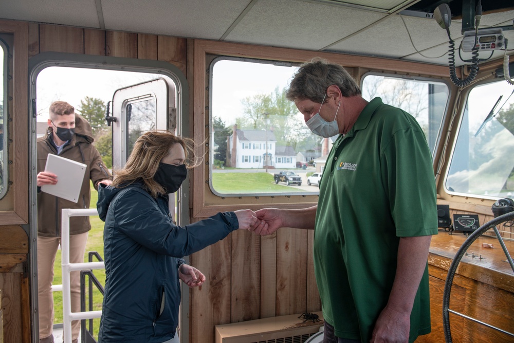 Deputy Secretary of Defense Kathleen Hicks Visits Vienna, MD