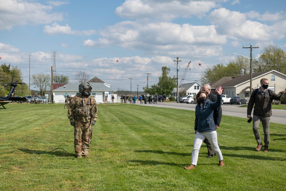 Deputy Secretary of Defense Kathleen Hicks Visits Vienna, MD