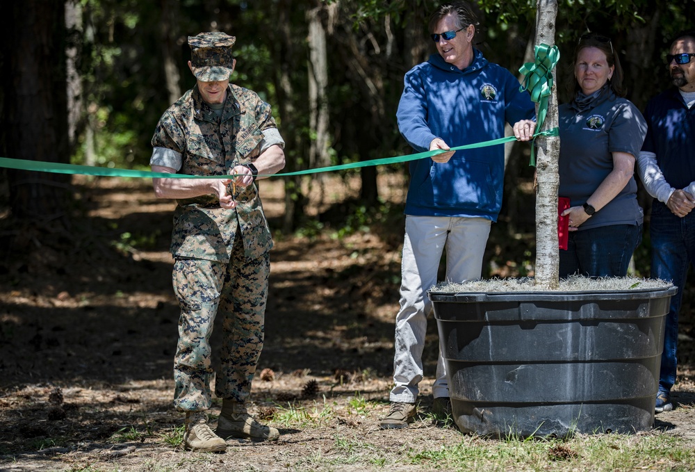 MCRD Parris Island Celebrates Earth Day With Nature Walk Ribbon-Cutting Ceremony