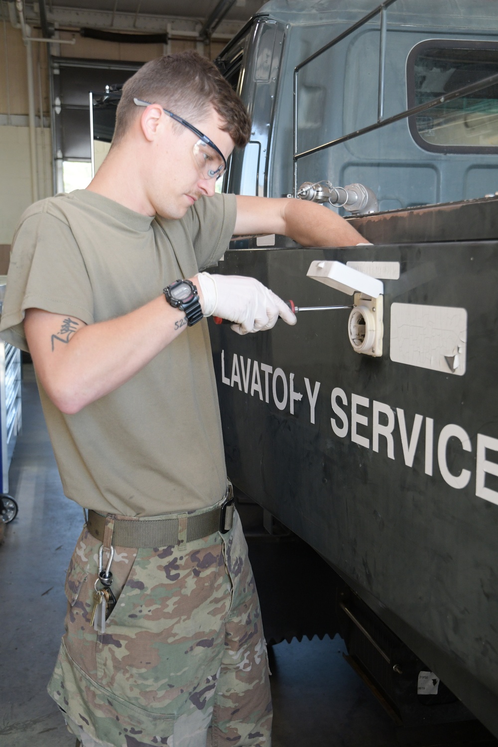 Photo of 116th Logistics Readiness Squadron Vehicle Maintenance