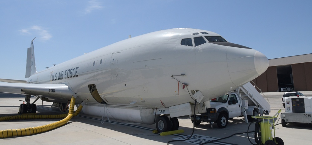 Photo of E-8C Joint STARS Aircraft