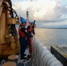 Coast Guard Cutter Hamilton conducts operations in the Mediterranean Sea