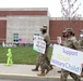 1st Theater Sustainment Command Soldiers honor military children at local school