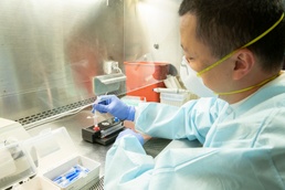 Laboratory conducts mass COVID-19 testing at Camp Lemonnier