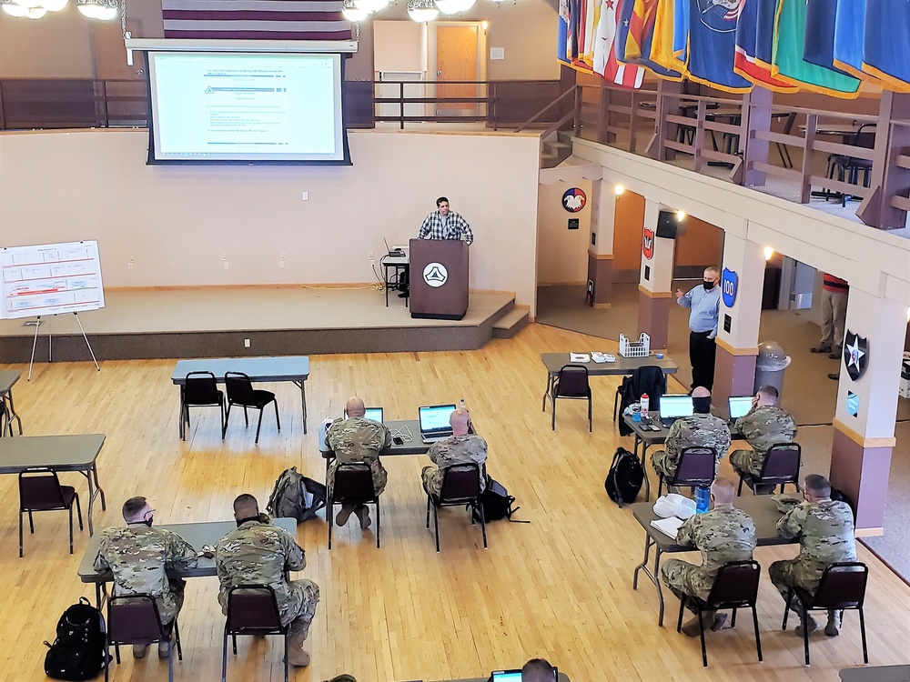 Fort McCoy DPTMS holds first training workshop