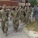 CSA tours Fort Lee, provides advice to young leaders