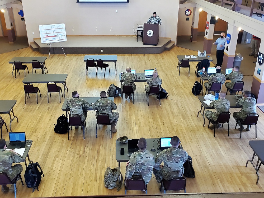 Fort McCoy DPTMS holds first training workshop