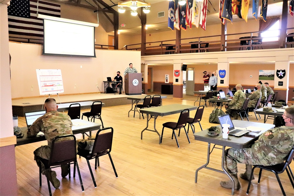 Fort McCoy DPTMS holds first training workshop