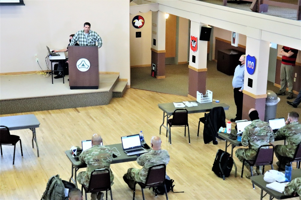 Fort McCoy DPTMS holds first training workshop