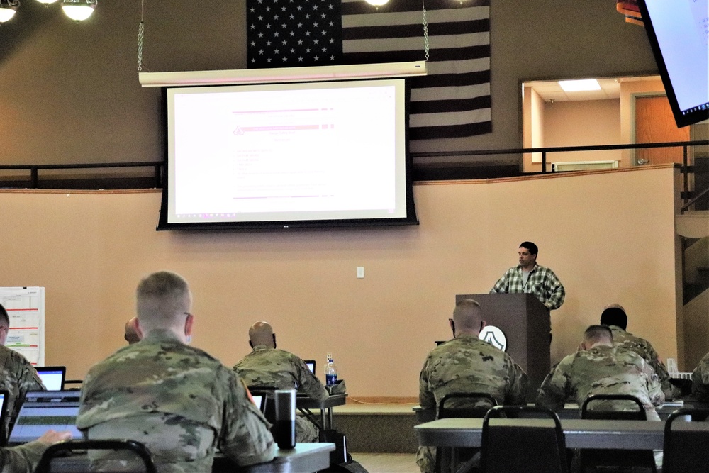 Fort McCoy DPTMS holds first training workshop