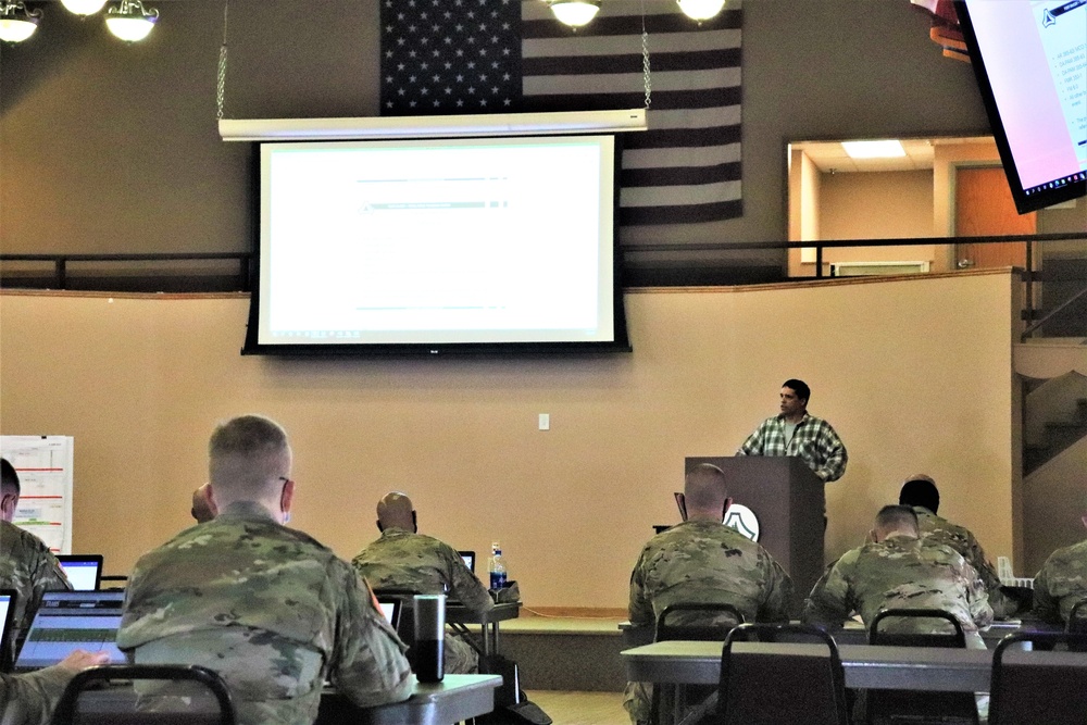 Fort McCoy DPTMS holds first training workshop