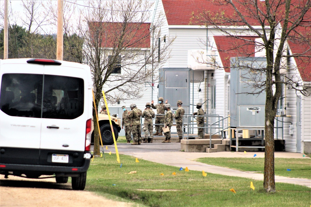 April 2021 training operations at Fort McCoy