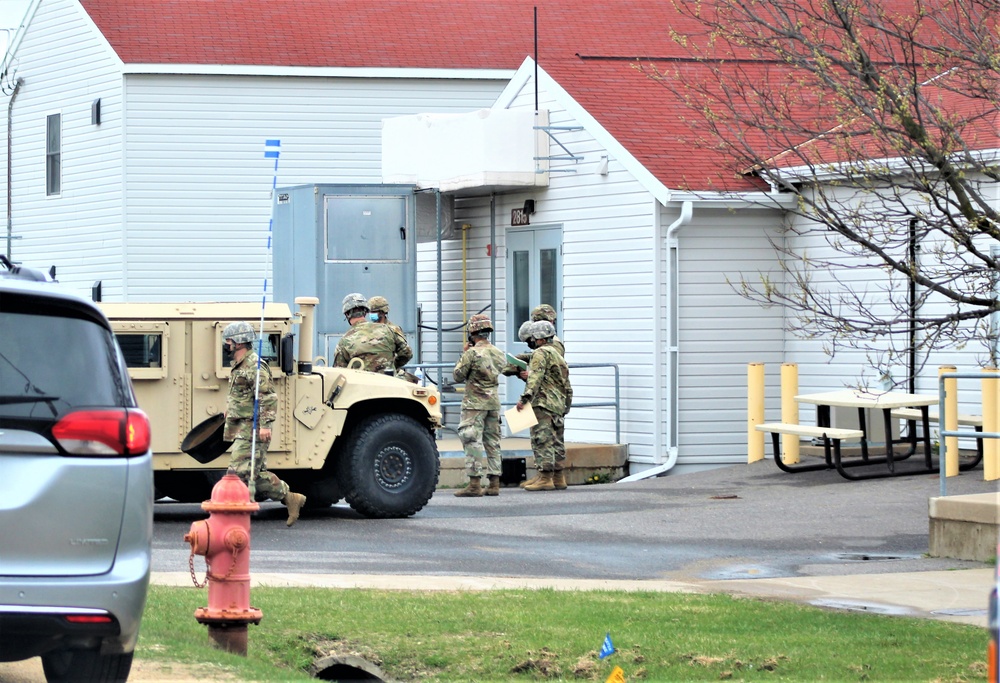 April 2021 training operations at Fort McCoy