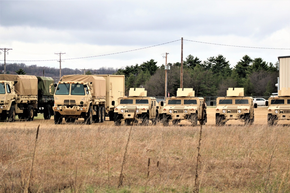 April 2021 training operations at Fort McCoy