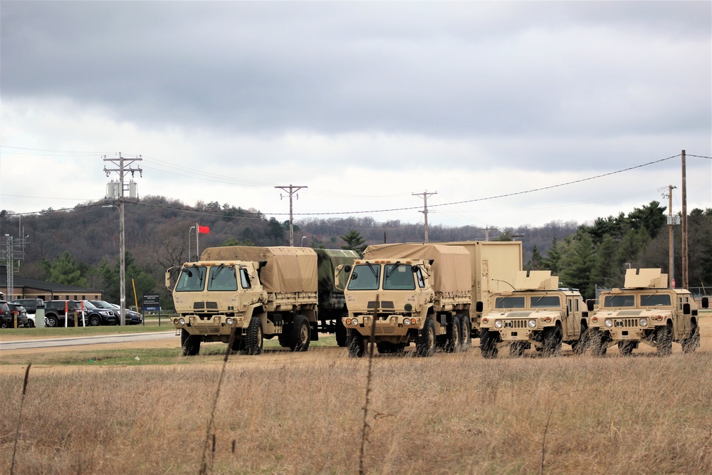 April 2021 training operations at Fort McCoy