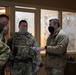 34th Red Bull Infantry Division leadership visits troops during Operation Safety Net