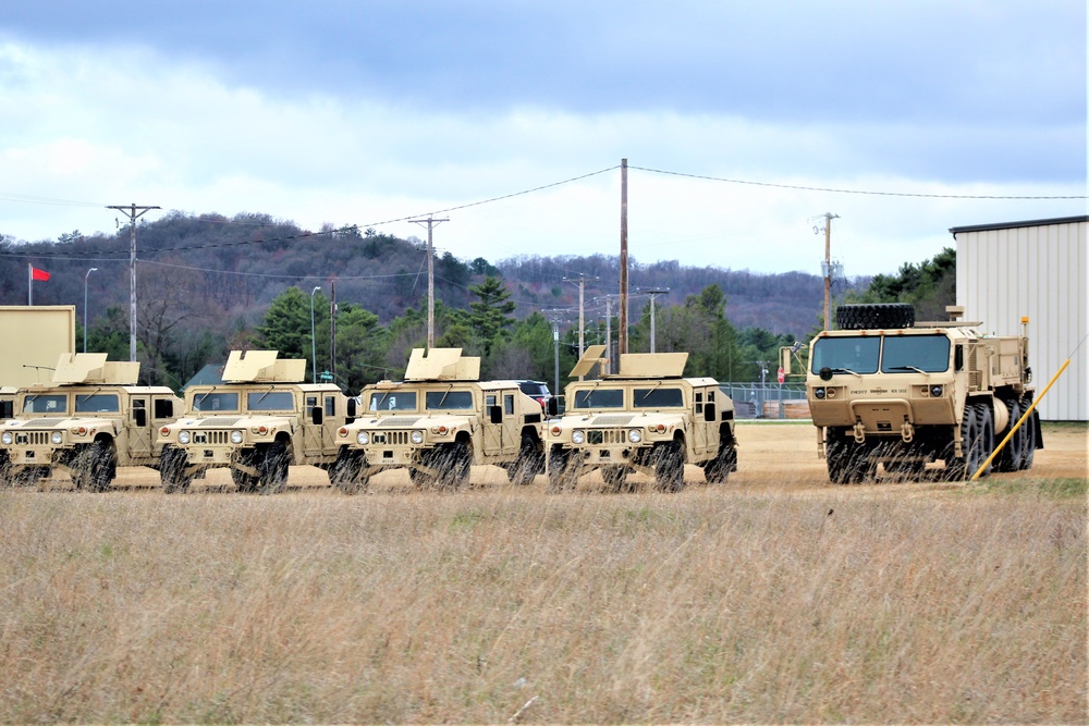 April 2021 training operations at Fort McCoy