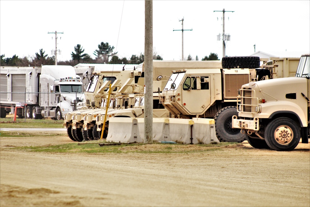 April 2021 training operations at Fort McCoy