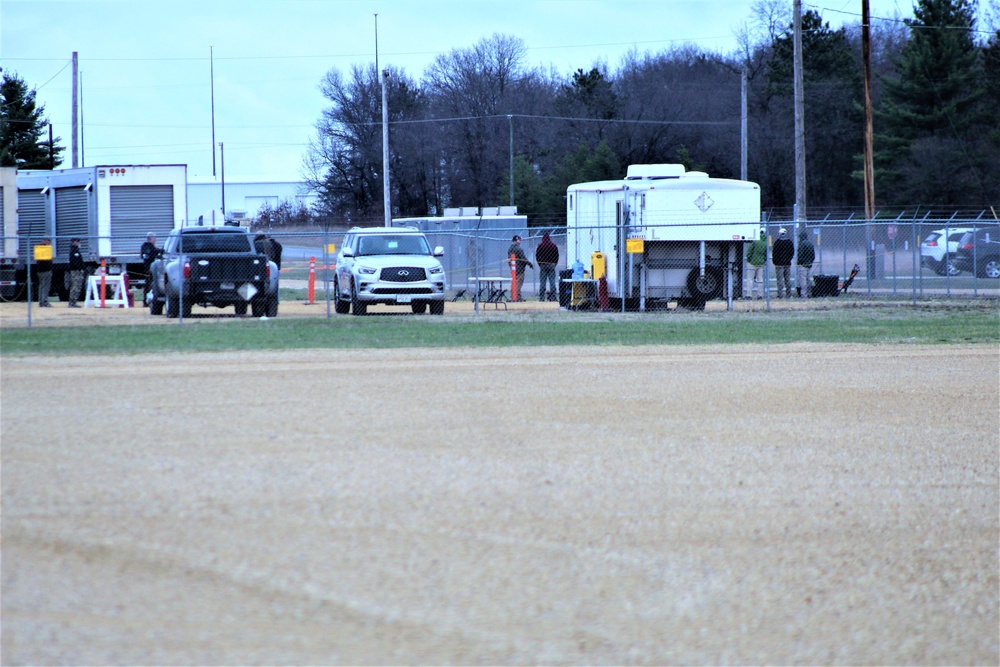 April 2021 training operations at Fort McCoy