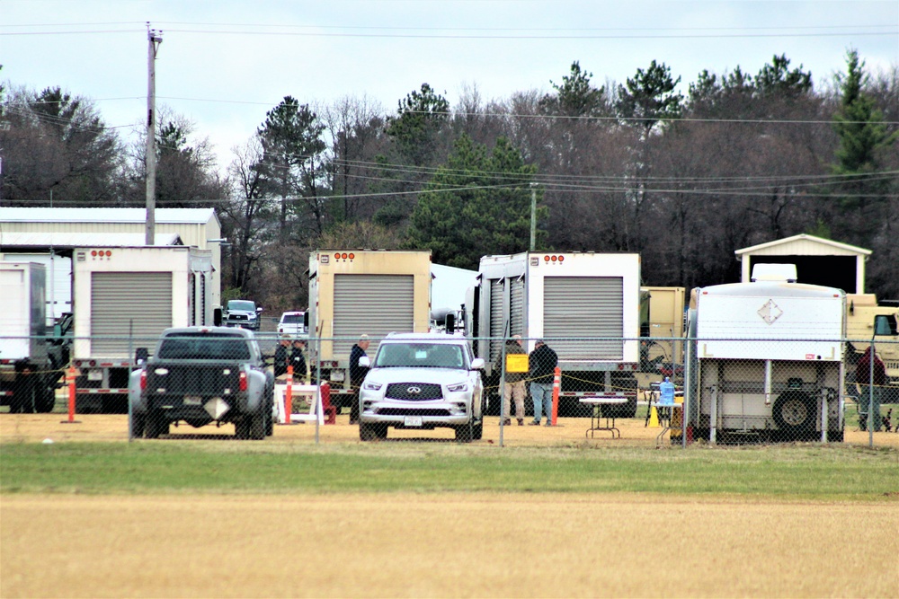 April 2021 training operations at Fort McCoy