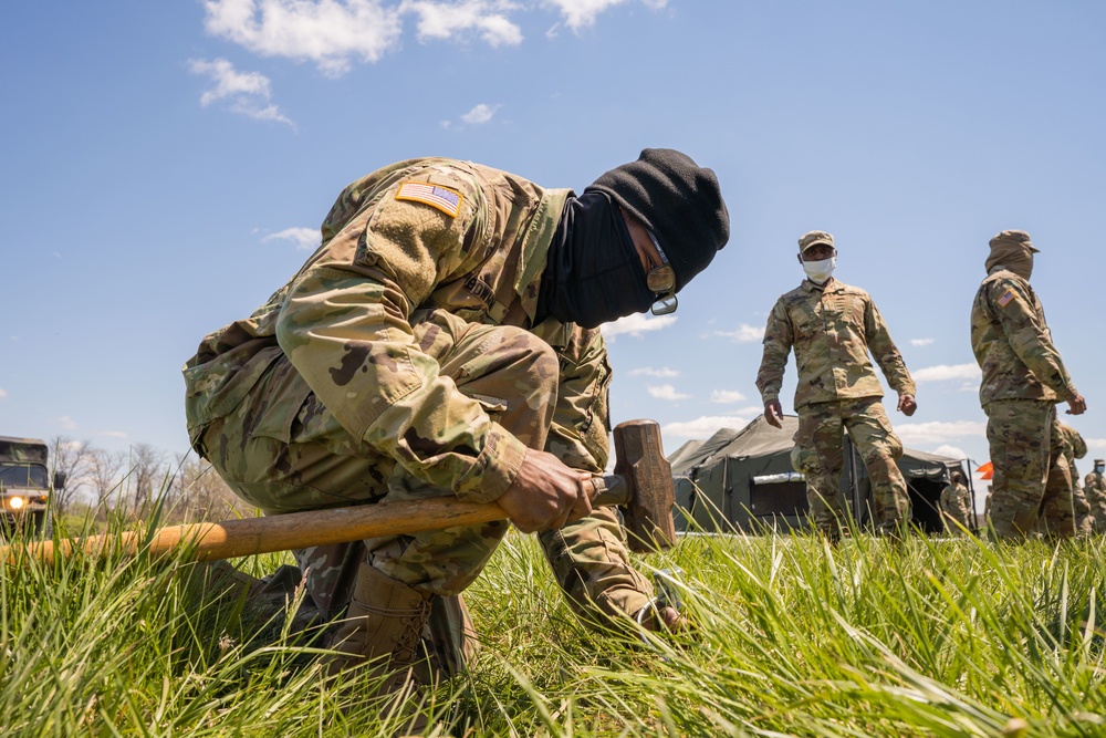 NY National Guard Soldiers Support the Guardian Response Exercise 2021 in Indiana